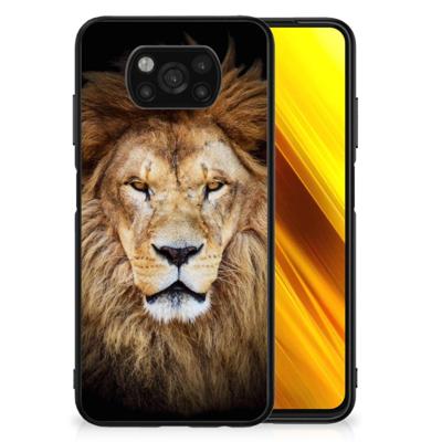 Xiaomi Poco X3 | X3 Pro Dierenprint Telefoonhoesje Leeuw Xiaomi Poco X3 | X3 Pro Dierenprint Telefoonhoesje Leeuw