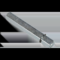 AMI Vierkant Wc-Stift 8X66 Mm Borgring/Zaagsnede Klikrozet - 900483 - thumbnail