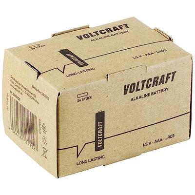 VOLTCRAFT Industrial LR03 AAA batterij (potlood) Alkaline 1350 mAh 1.5 V 24 stuk(s) VOLTCRAFT Industrial LR03 AAA batterij (potlood) Alkaline 1350 mAh 1.5 V 24 stuk(s)
