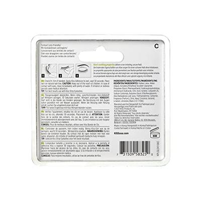 Kiss Adhesive Latex Black Wimperlijm Kiss Adhesive Latex Black Wimperlijm