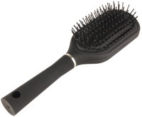 Hair Mode Haarborstel met Open Achterkant Zwart - thumbnail