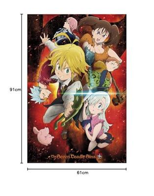 Poster The Seven Deadly Sins - Characters 61x91,5cm