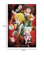 Poster The Seven Deadly Sins - Characters 61x91,5cm - thumbnail