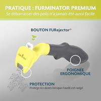 FURminator Deshedding undercoat hond kort haar XS - thumbnail
