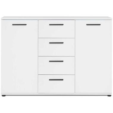 Kast Praag - wit - 85x120x35 cm