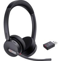 Yealink Yealink Headset WH64 Hybrid Dual UC On Ear headset Zwart - thumbnail