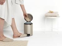 Brabantia pedaalemmer Newlcon 3 liter Metallic Gold - thumbnail
