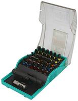 Heller 29347 1 Bitset 32-delig Kruiskop Phillips, Kruiskop Pozidriv, Plat, Binnen-zesrond (TX), Inbus Torsion Control Technology - thumbnail