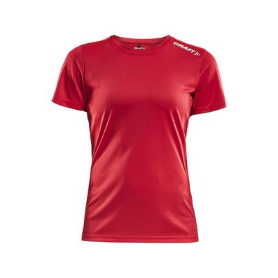 Craft 1907362 Rush Ss Tee W - Bright Red - XS