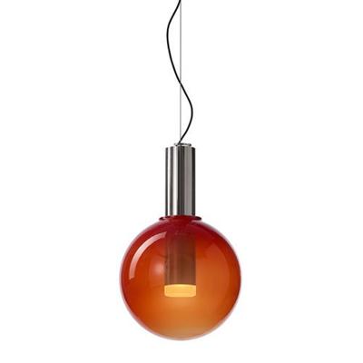 Bomma Phenomena Hanglamp - Small Ball - Ferrari rood - zilver Bomma Phenomena Hanglamp - Small Ball - Ferrari rood - zilver