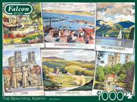Falcon de luxe The Beautiful North 1000 stukjes - thumbnail