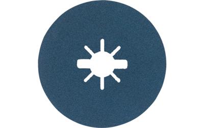 Bosch Accessoires X-LOCK Fiberschijf, 115mm, G 80, R574, Best for Metal - 1 stuk(s) - 2608619156