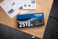 Brother Toner TN-2510XL Origineel Zwart 3000 bladzijden TN-2510 XL - thumbnail