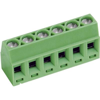 PTR Hartmann 50602040021F Klemschroefblok 1.00 mm² Aantal polen 4 Groen 1 stuk(s)