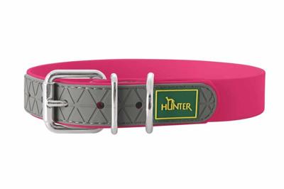 Hondenhalsband Hunter Convenience Roze S/M