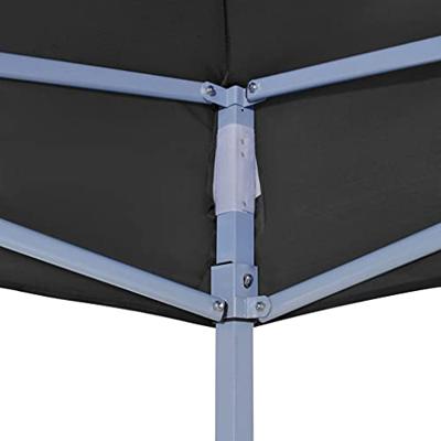 VidaXL Partytentdak 270 g/m² 4,5x3 m zwart - thumbnail