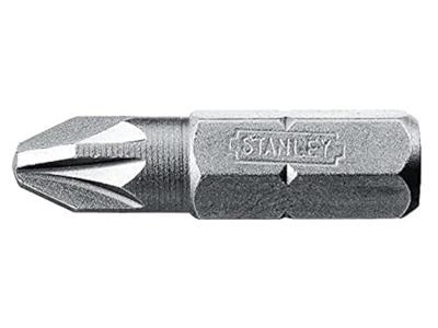 25 PZ2 bits 1/4 inch 25 mm Stanley 1-68-949