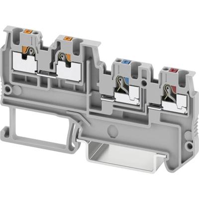 Phoenix Contact 3244410 Initiator- en actuatorklem 3.5 mm Push-Lock-veeraansluiting Grijs 50 stuk(s)