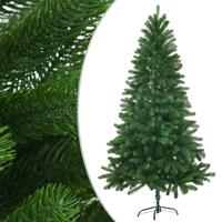 Kunstkerstboom met levensechte naalden 150 cm groen - thumbnail