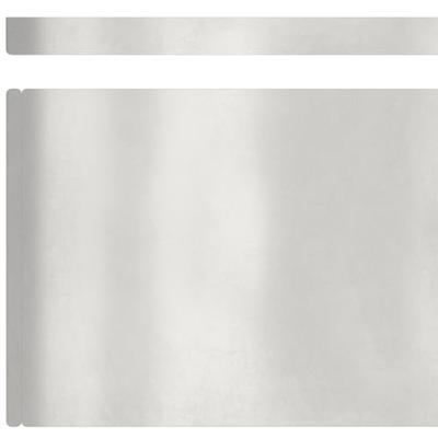 Tuin Grasperkafwerking 4 pcs Zilver 450 x 20 cm Roestvrij staal