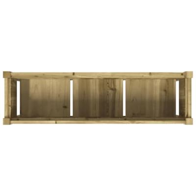 Plantenbak met poten 110x31x70 cm gempregneerd grenenhout Plantenbak met poten 110x31x70 cm gempregneerd grenenhout