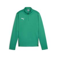 PUMA teamGOAL Trainingstrui 1/4-Zip Kids Groen - thumbnail
