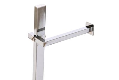 Toiletpapierhouder met borstelstandaard DKD Home Decor 18 x 119 x 70 cm Zilverkleurig Zwart Staal Hout MDF Toiletpapierhouder met borstelstandaard DKD Home Decor 18 x 119 x 70 cm Zilverkleurig Zwart Staal Hout MDF