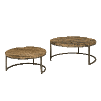 RENEW Salontafel 'Ki' set van 2 stuks - thumbnail