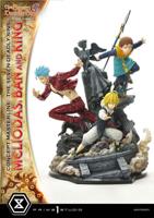 Seven Deadly Sins Concept Masterline Series Statue Meliodas, Ban and King 55 cm - thumbnail