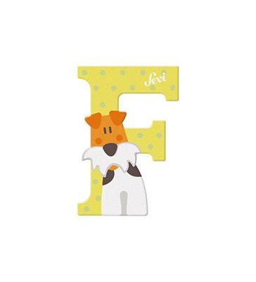 Sevi letter f fox terrier: 10 cm (83006)
