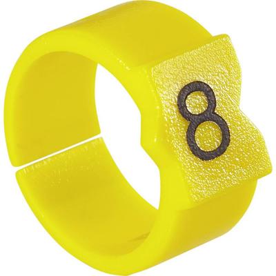 TE Connectivity STD09Y-S Markeerclip Opdruk S Buitendiameter 3.25 tot 4.50 mm 590022-000