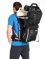 VAUDE Shuttle Premium Babydraagzak/rugzak Polyamide, Polyester Zwart - thumbnail