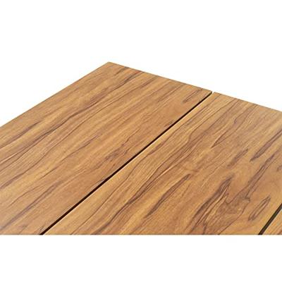 Zeus dining tafel 180x100 carbon black/teak look/X-stijl Garden Impressions - Garden impressions Zeus dining tafel 180x100 carbon black/teak look/X-stijl Garden Impressions - Garden impressions