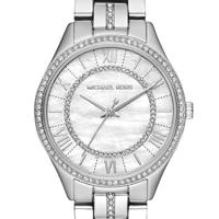 Michael Kors Lauryn Crystal Mother of Pearl Dial dameshorloge MK3900 - thumbnail