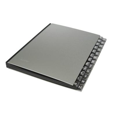 Class&apos;ex sorteermap met letteraanduiding A-Z, zilver