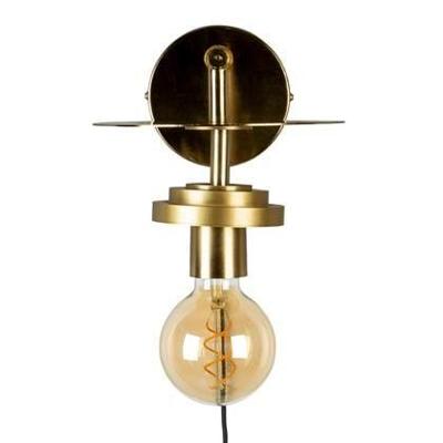 Dutchbone Wandlamp 'Aden' kleur Brass