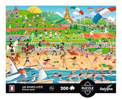 Puzzel - SENTOSPHERE - Calypto - 200 stukjes - Zomersporten - Vanaf 7 jaar