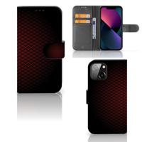 iPhone 13 Mini | Telefoon Hoesje | Geruit Rood - thumbnail