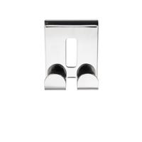 Handdoekhaak Dubbel Haceka Selection 50x65 mm RVS Glanzend Chroom - thumbnail
