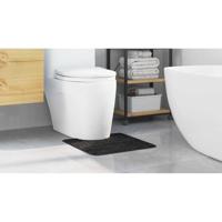 Badmat Donkergrijs 50 x 50 cm Polypropyleen - thumbnail