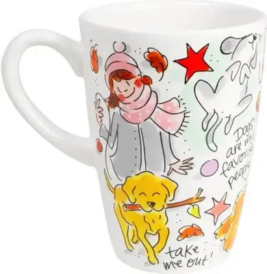 Blond Amsterdam mok dog lover xl