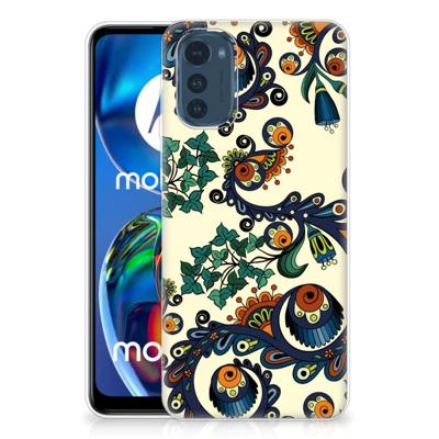 Siliconen Hoesje Motorola Moto E32/E32s Barok Flower Siliconen Hoesje Motorola Moto E32/E32s Barok Flower