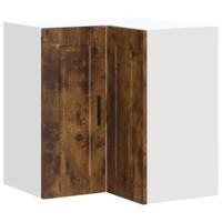 Keuken hoekkast "Porto" bewerkt hout gerookt eikenkleurig - thumbnail