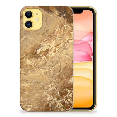 Apple iPhone 11 | TPU | Siliconen hoesje | Marmer Creme