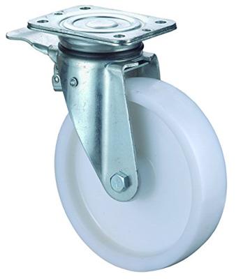 BS Rollen Zwenkwiel voor zware lasten | wiel d. 125 mm draagvermogen 600 kg | met rem kunststof | 138x110 mm | 1 stuk - N120.B10.127 N120.B10.127 BS Rollen Zwenkwiel voor zware lasten | wiel d. 125 mm draagvermogen 600 kg | met rem kunststof | 138x110 mm | 1 stuk - N120.B10.127 N120.B10.127
