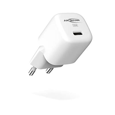 Ansmann Home Charger HC130PD-mini USB-oplader 30 W Thuis Uitgangsstroom (max.) 3000 mA Aantal uitgangen: 1 x USB-C GaN, USB Power Delivery (USB-PD)