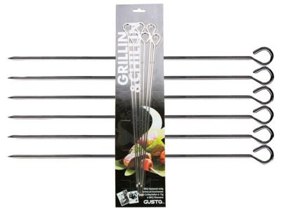 BBQ Spiesset 6-delig (38 cm)