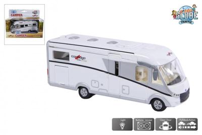 Kids Globe die-cast carthago camper met licht, 16cm Kids Globe die-cast carthago camper met licht, 16cm