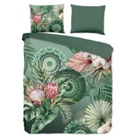 HIP Dekbedovertrek "mandala's en bloemen" - Multi - (200x200/220 cm) - Katoen Flanel - thumbnail