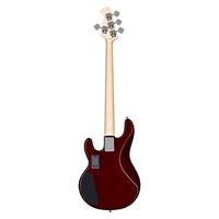 Sterling by Music Man StingRay Ray4 HH Candy Apple Red elektrische basgitaar - thumbnail